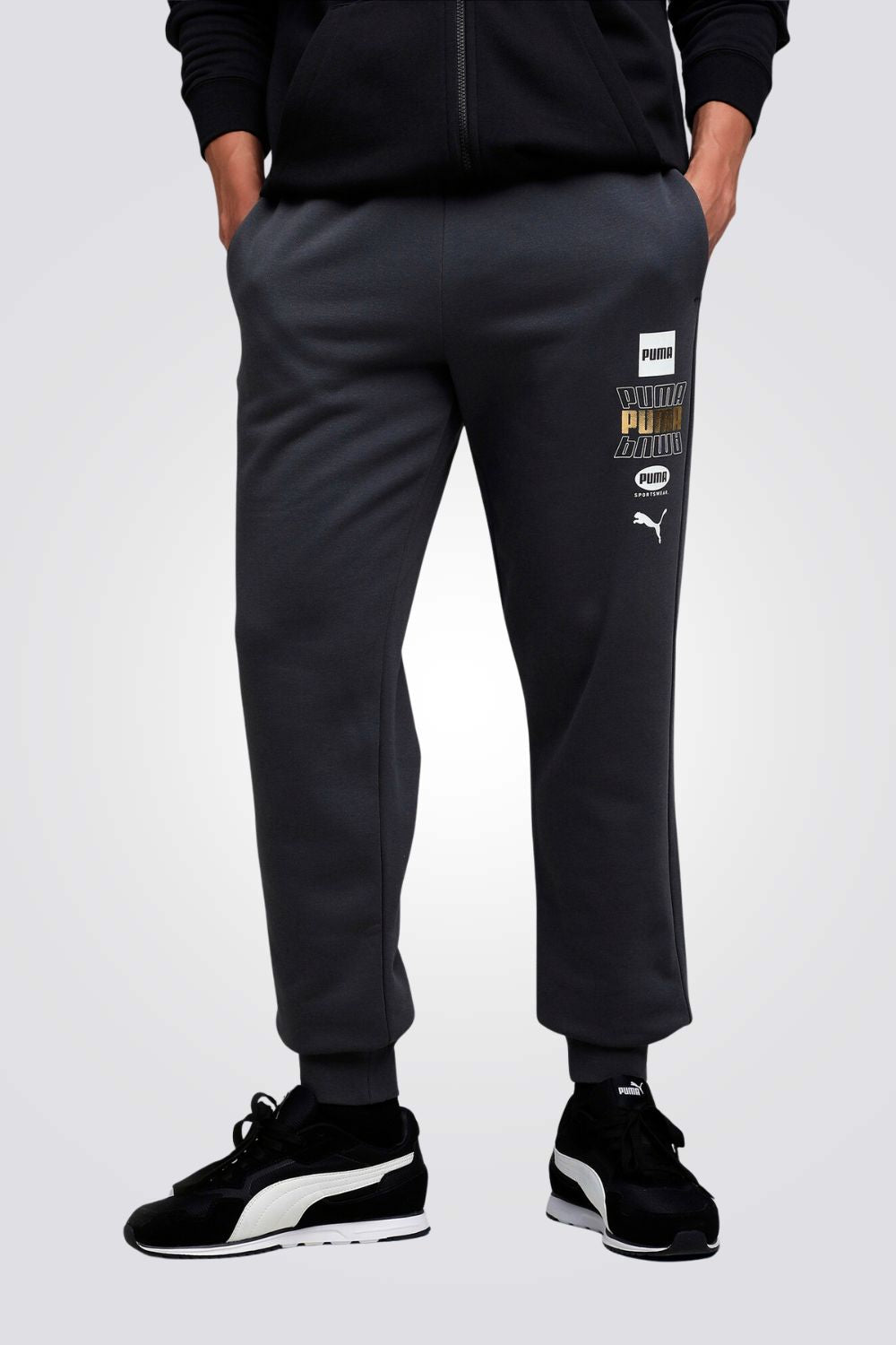 מכנסי פוטר ארוכים ESS LOGO LAB  Holiday לגברים