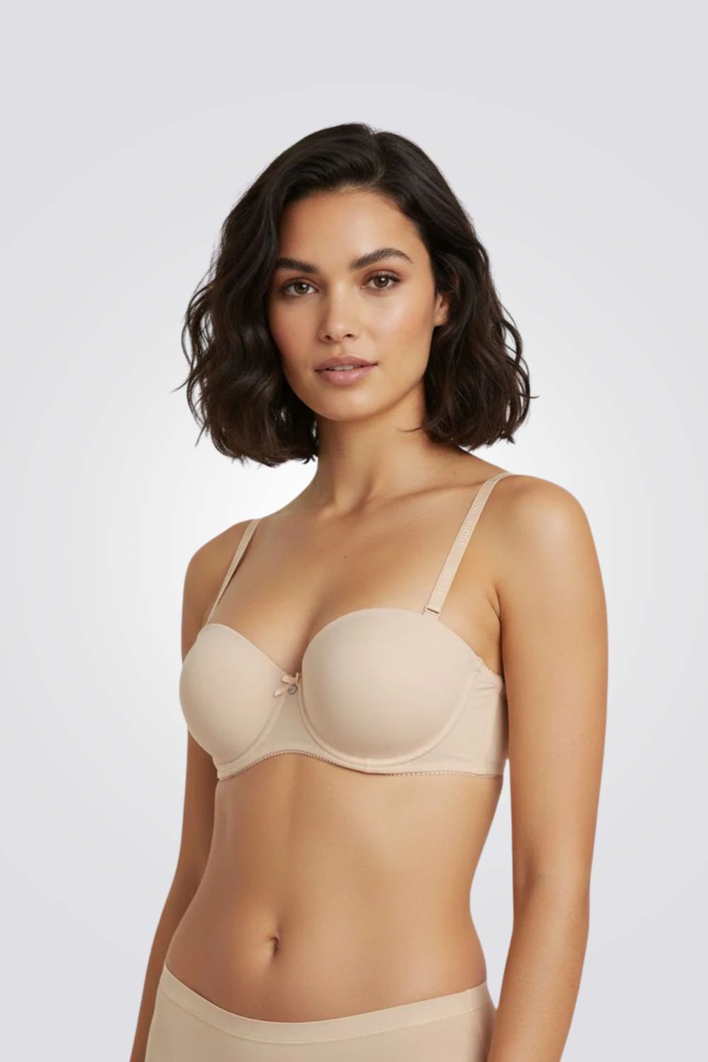 חזיית סטרפלס חלקה | גו אנדר