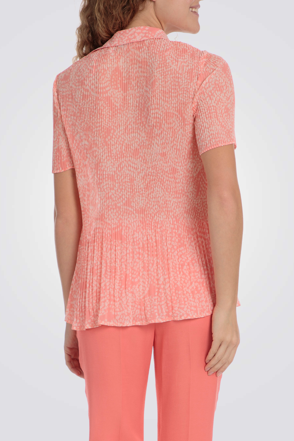 חולצה אלגנטית קצרה עם הדפס