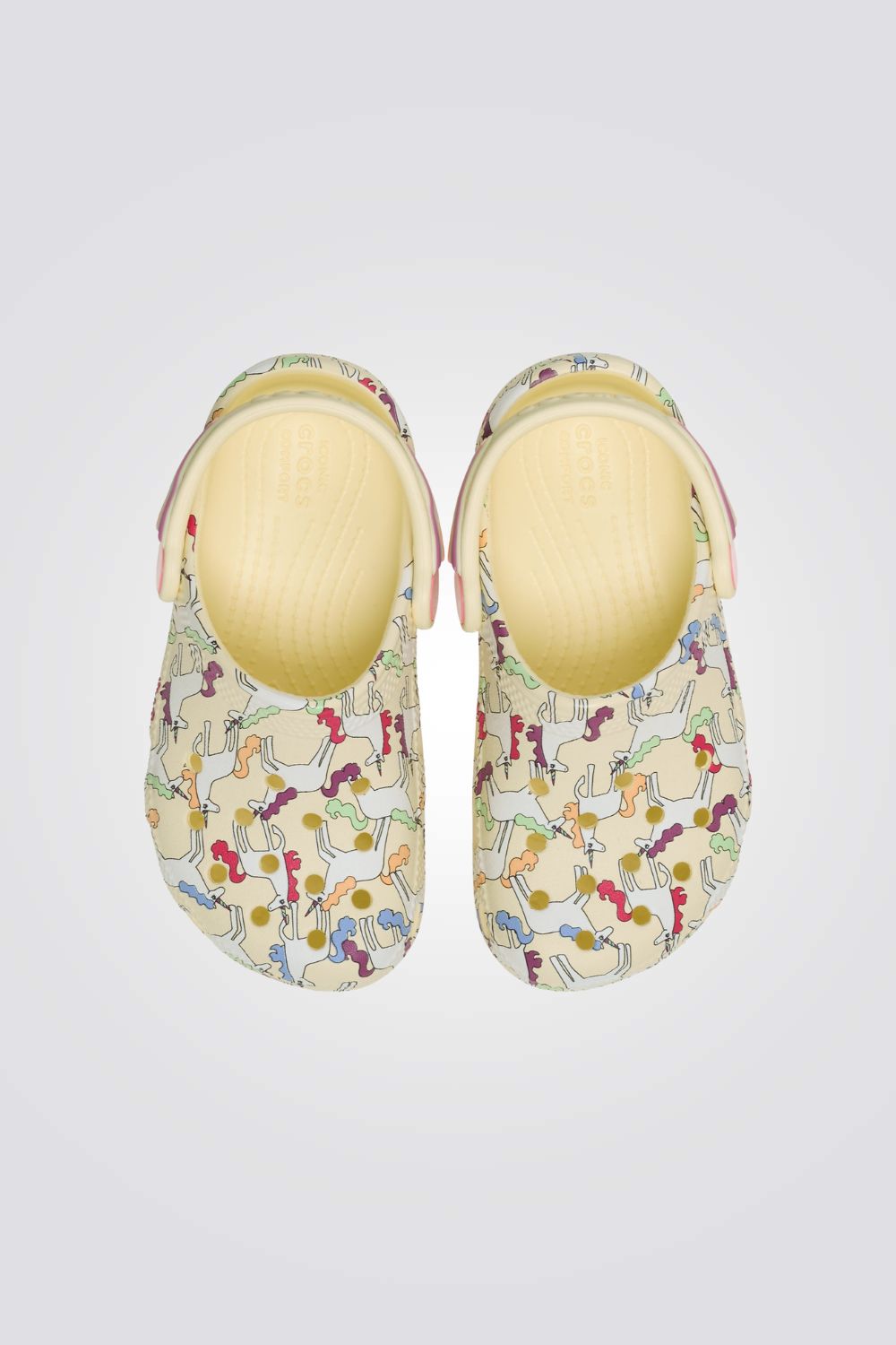 כפכפי חד קרן לילדים במידות קטנות Classic Unicorn Graphic Clog | קרוקס