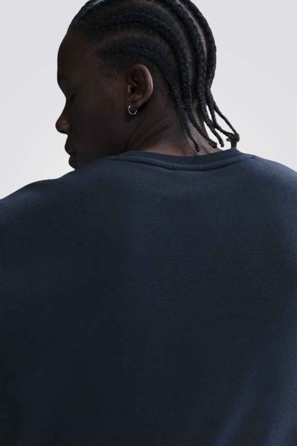 סווטשירט מחמם בצבע נייבי לגברים | נייקי