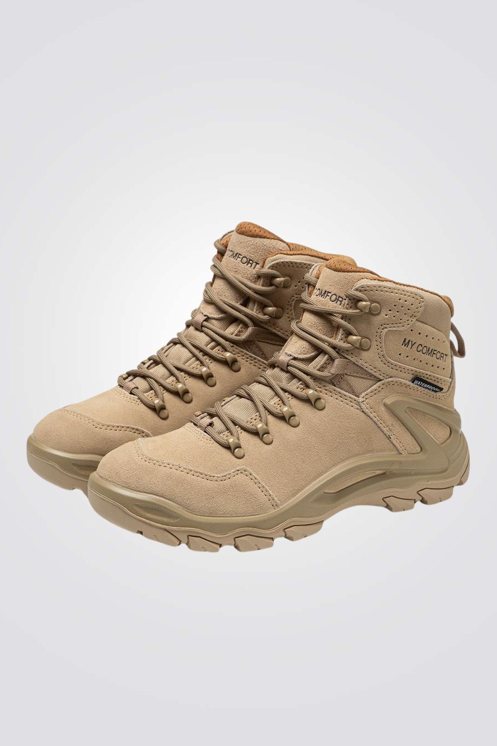 נעליים טקטיות נמוכות בצבע בז'