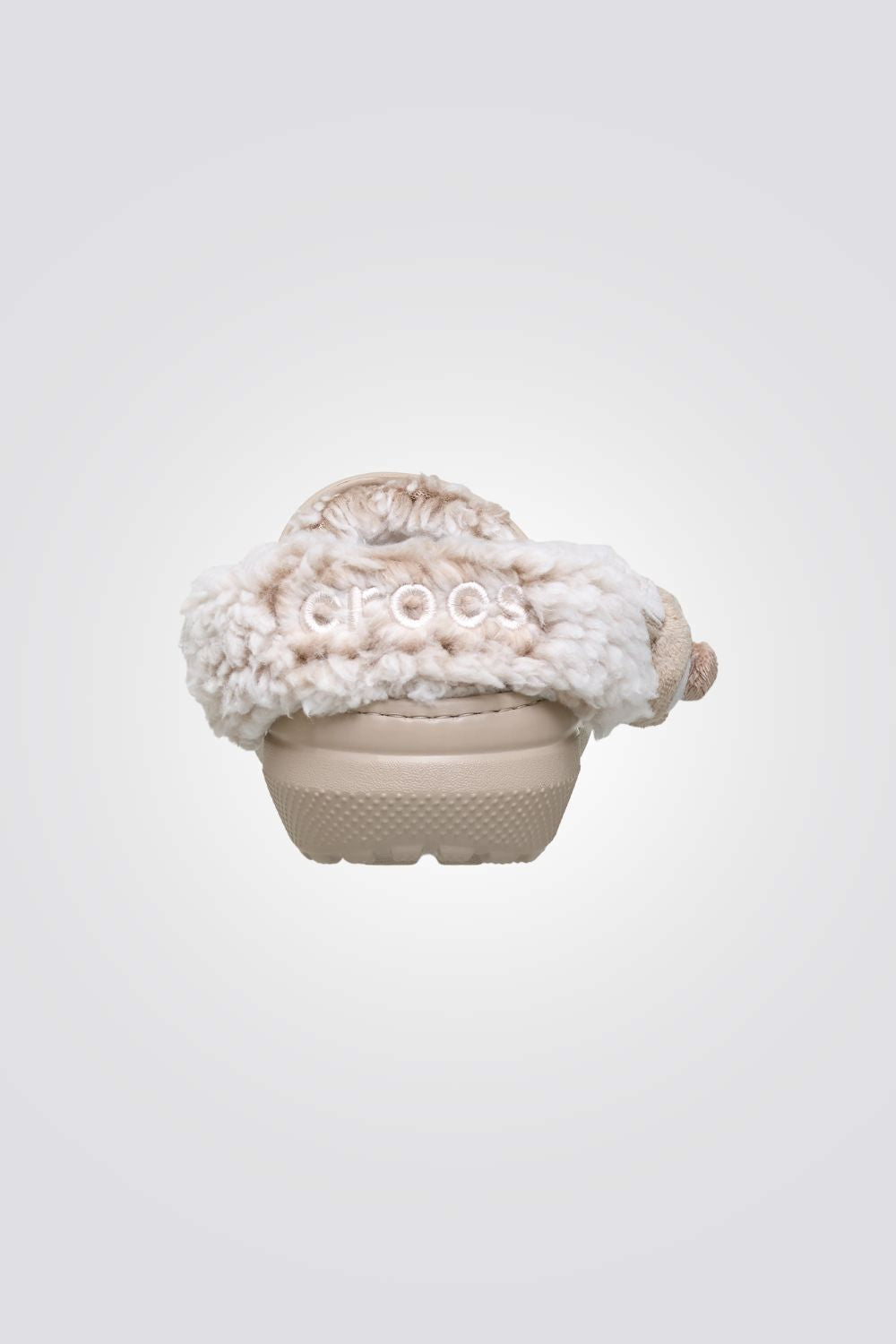 כפכפי פליז חמות לילדים במידות קטנות Classic Bear Plush Fleece Lined Clog T | קרוקס