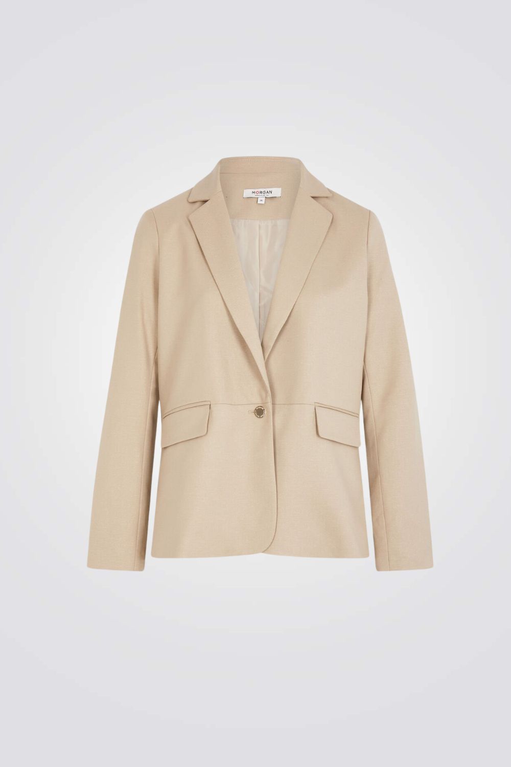 בלייזר חוטים מטאליים בצבע בז'