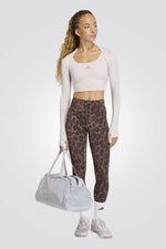 טייץ ספורט Optimé Power Leopard 7/8 לנשים | אדידס