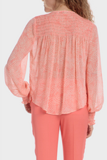 חולצה ארוכה מודפסת