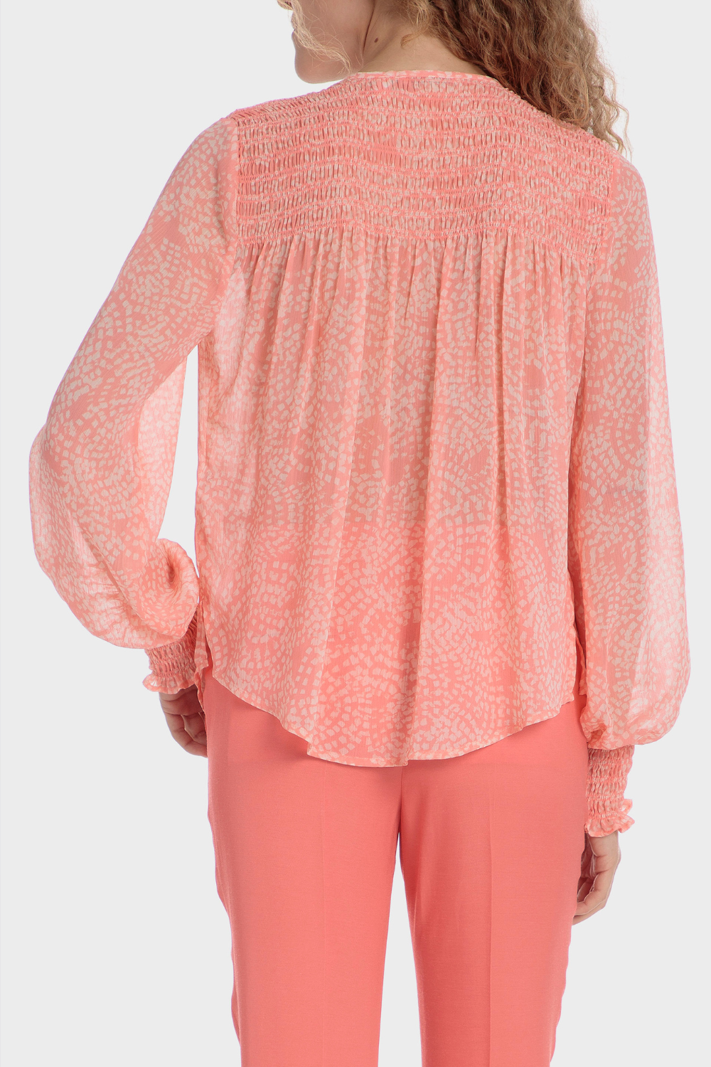 חולצה ארוכה מודפסת