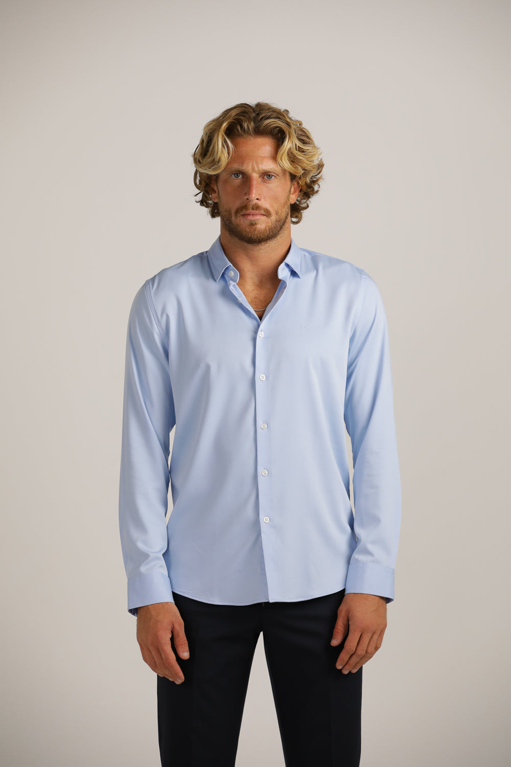 חולצה מכופתרת פופלין מודרן | קנת קול