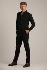 חולצה מכופתרת בגזרת סלים | קנת קול