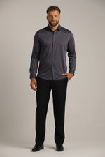 חולצה מכופתרת בגזרת סלים | קנת קול