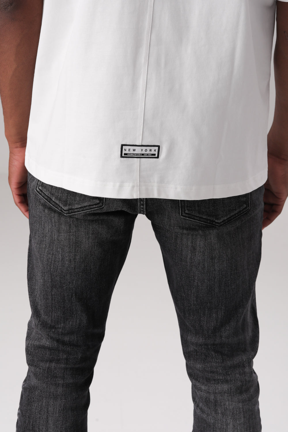 טי שירט אוברסייז מבד אינטרלוק לגברים