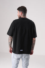 טי שירט אוברסייז מבד אינטרלוק לגברים