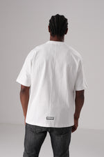 טי שירט אוברסייז מבד אינטרלוק לגברים