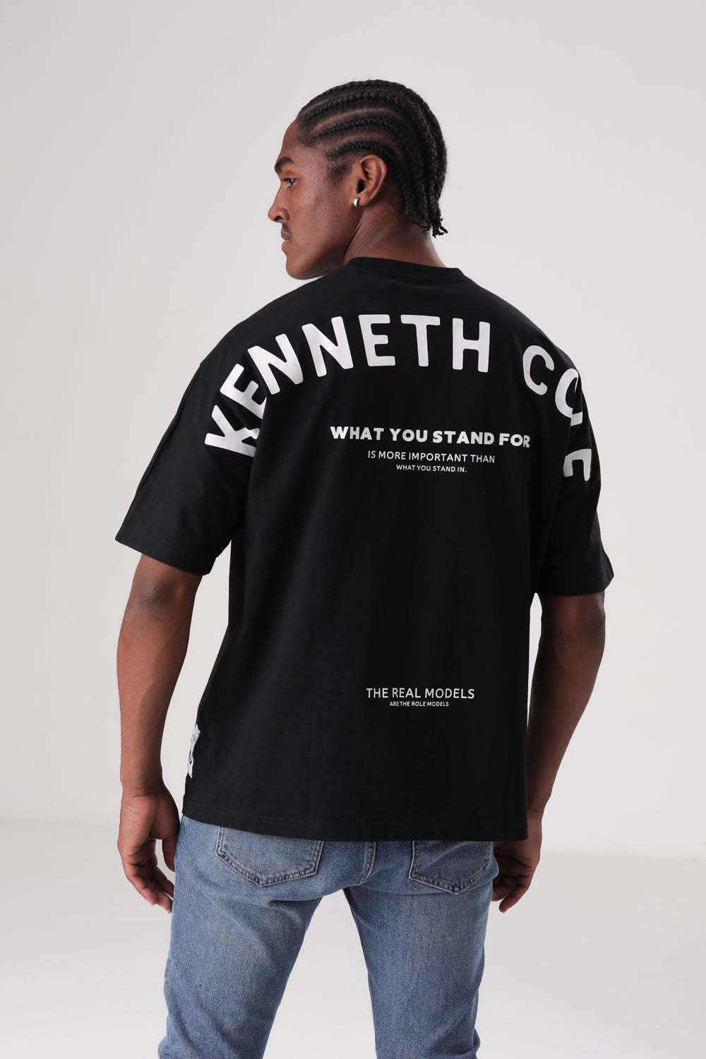 חולצת טי אוברסייז לגברים