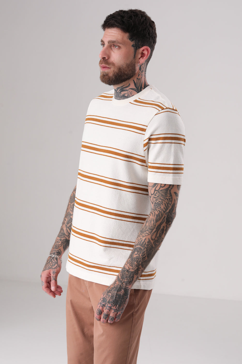 מכנס ג'וגר ארוך אפקט ווש