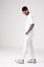 חולצת אינטרלוק עם חצי רוכסן