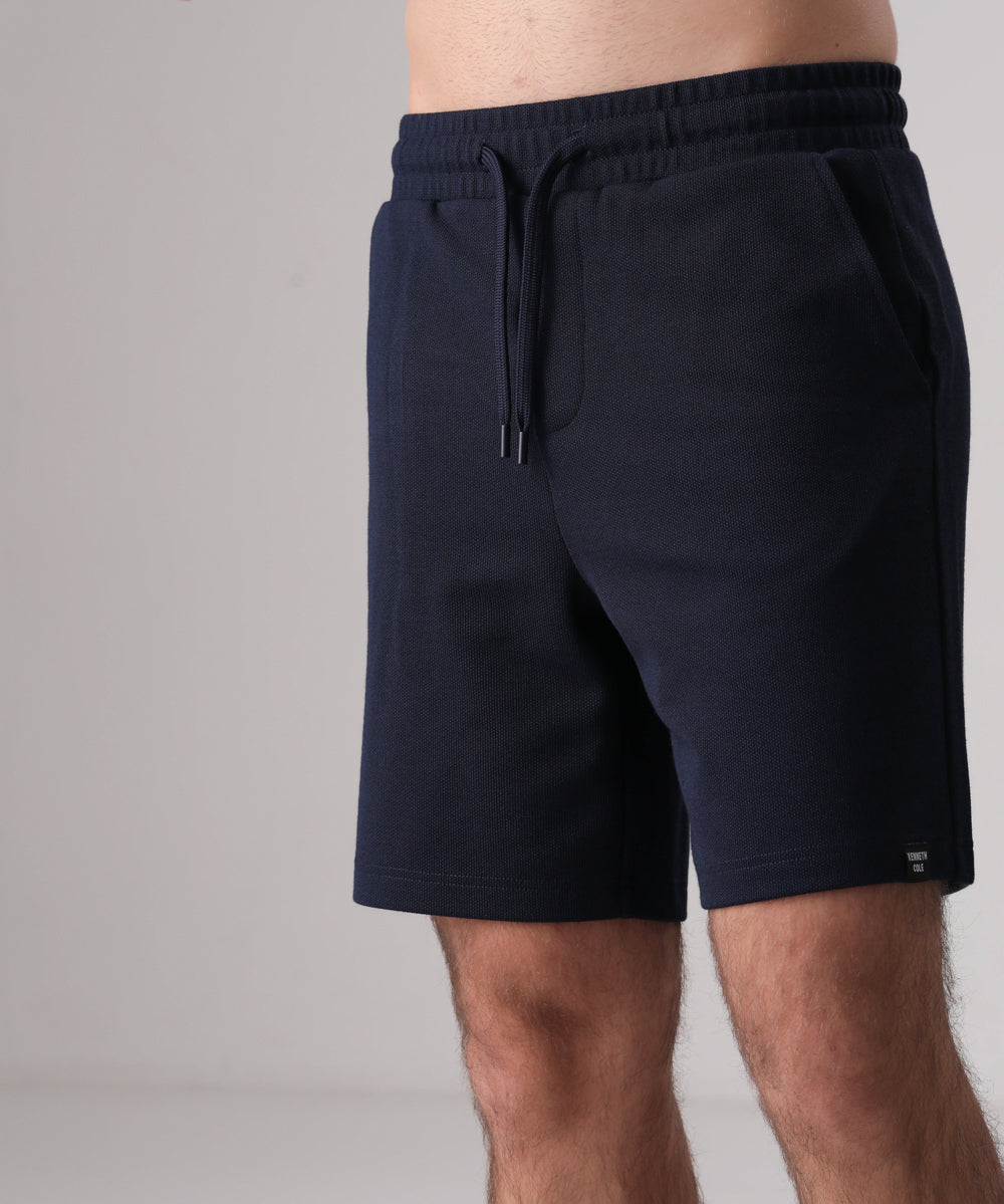 מכנס ברמודה טקסטורלי