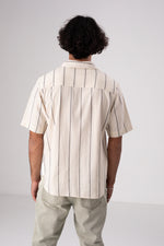 חולצה מכופתרת פסים