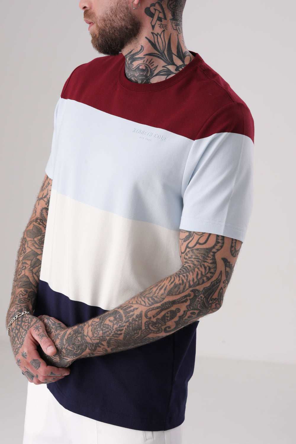 טישירט קולור בלוק