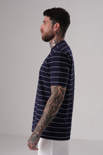 טישירט ג'רזי הדפס פסים