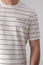 טישירט ג'רזי הדפס פסים