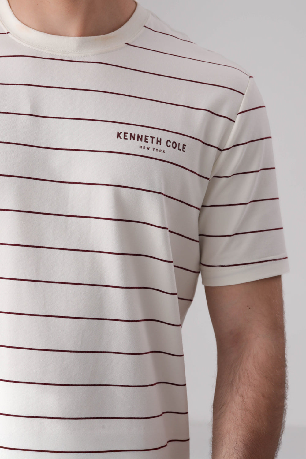 טישירט ג'רזי הדפס פסים