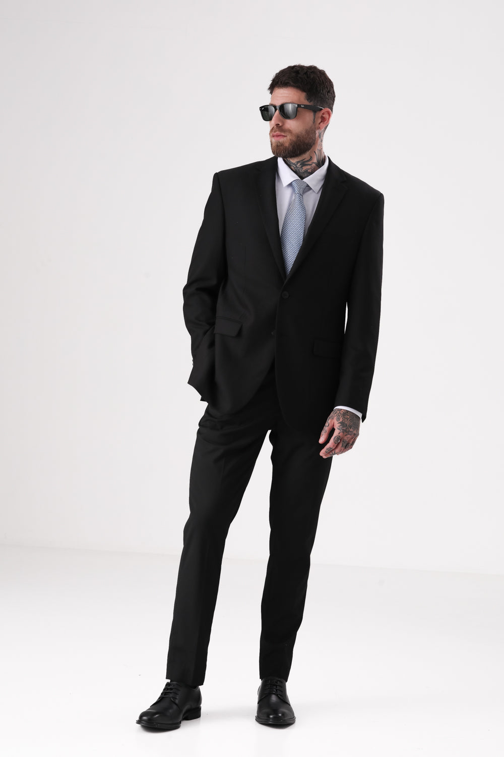 מכנסיים ארוכים מחוייטים לגברים