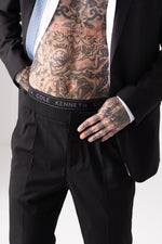 מכנסיים ארוכים מחוייטים לגברים