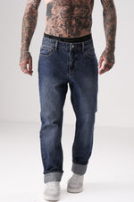 מכנס ג'ינס קלאסי גזרה ישרה