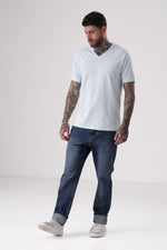 מכנס ג'ינס קלאסי גזרה ישרה