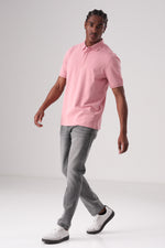 מכנס ג'ינס במראה ווש גזרת Slim