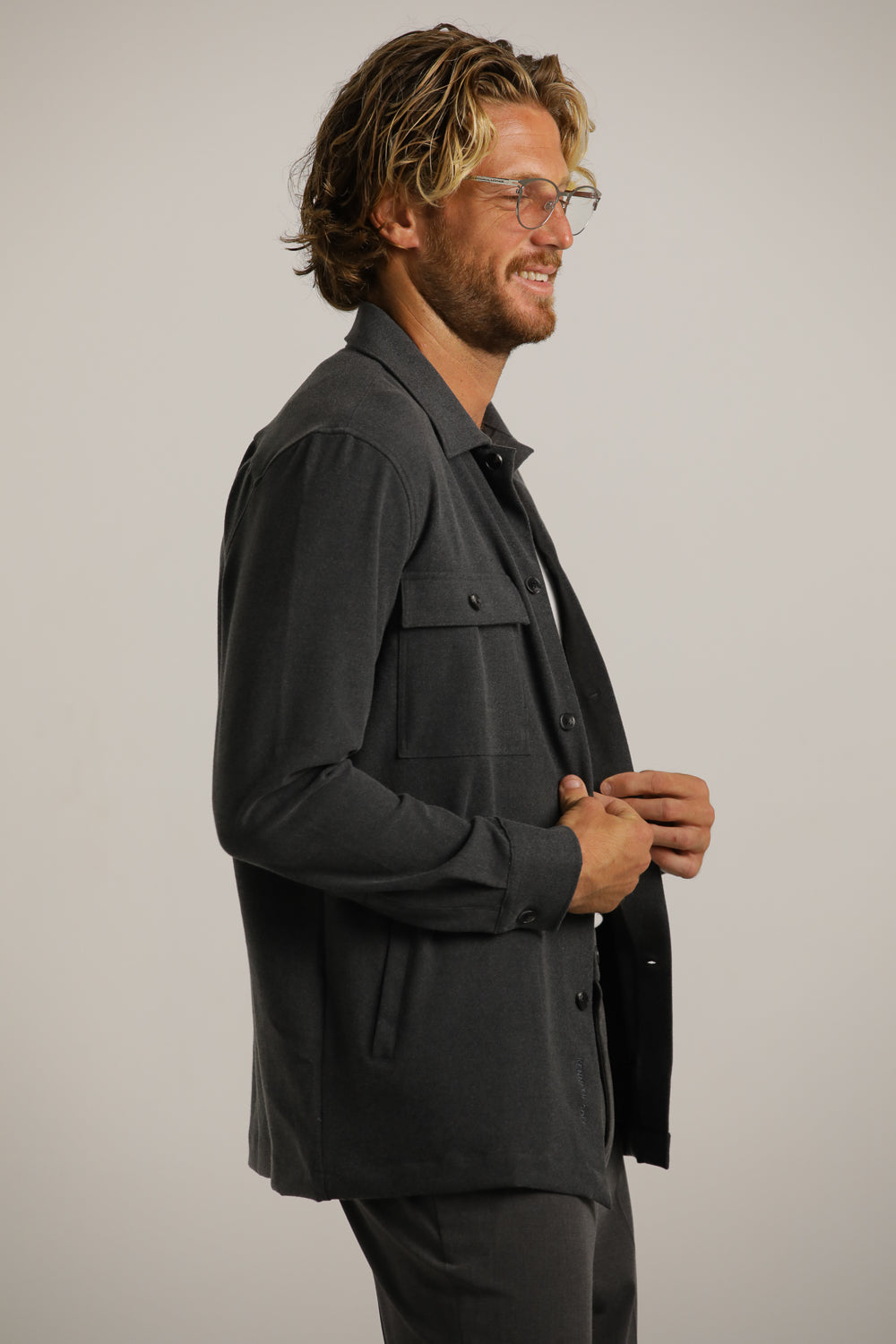 אוברשירט בטקסטורה צמרירית | קנת קול