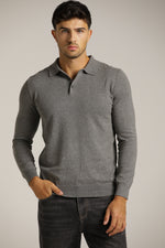 חולצת פולו בסגנון סריג דק | קנת קול