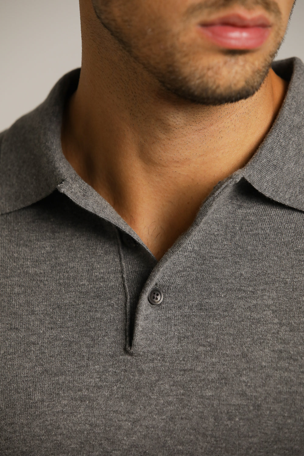 חולצת פולו בסגנון סריג דק | קנת קול