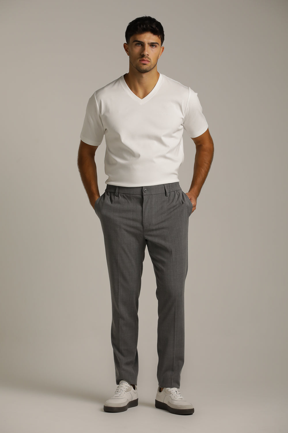 מכנסי סמי פורמל במראה קלאסי | קנת קול