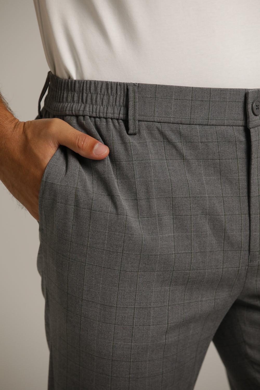 מכנסי סמי פורמל במראה קלאסי | קנת קול