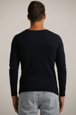 חולצת סריג בגזרת רגלן לגברים | קנת קול