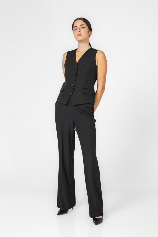 ווסט גברדין מתרחב בצבע שחור | קנת קול