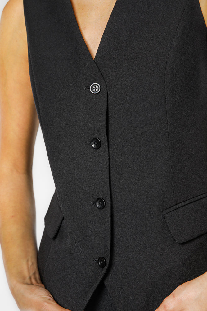 ווסט גברדין מתרחב בצבע שחור | קנת קול