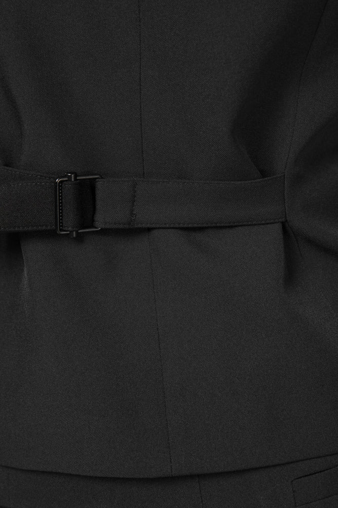 ווסט גברדין מתרחב בצבע שחור | קנת קול