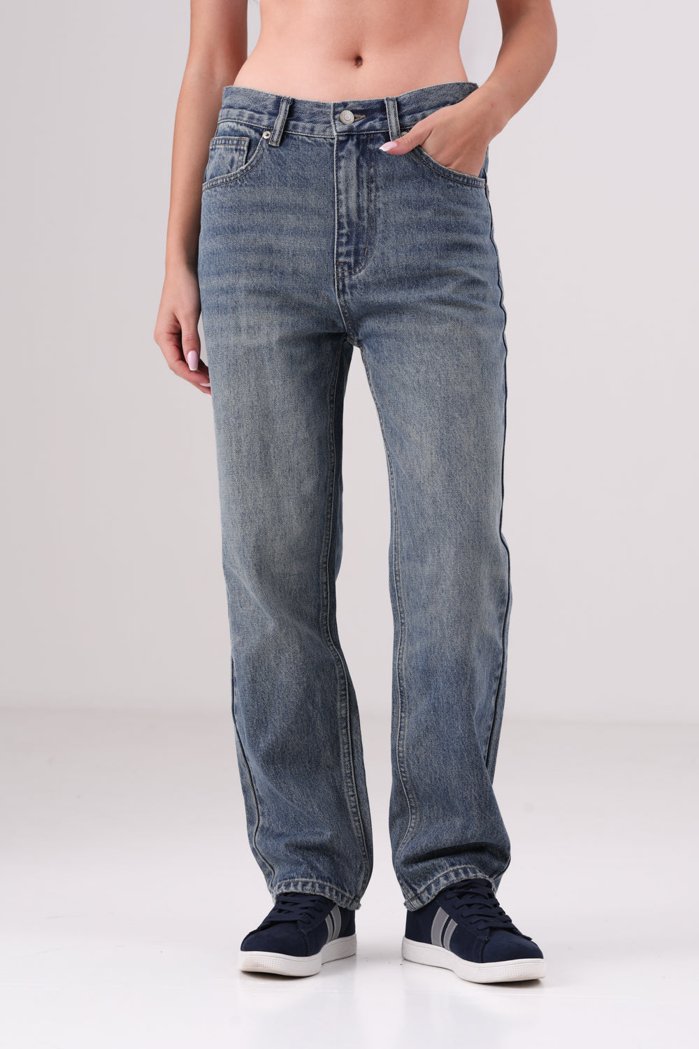 מכנסי ג'ינס בויפרנד לנשים