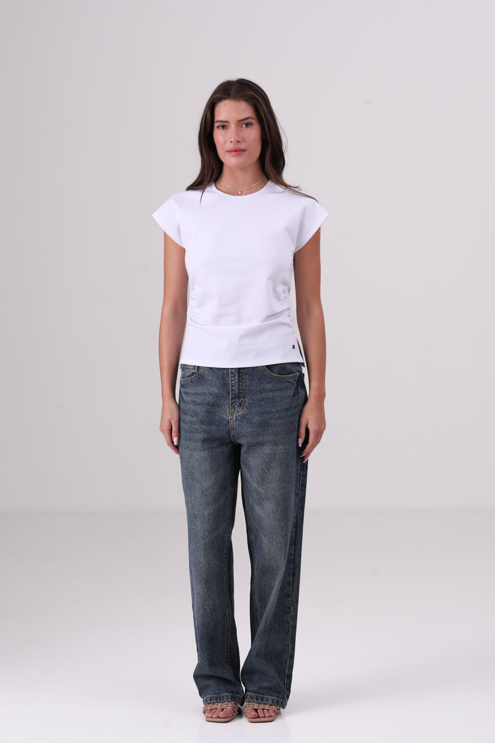 מכנס ג'ינס ישר