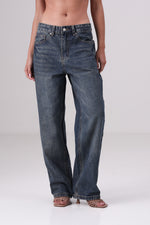 מכנס ג'ינס ישר