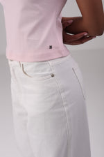 טישירט בייסיק צווארון עגול עמוק