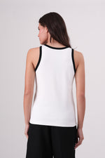 גופיה עם גימור קונטרסטי לנשים