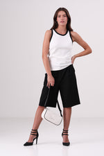 גופיה עם גימור קונטרסטי לנשים