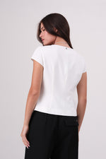 טופ צמוד עם רוכסן