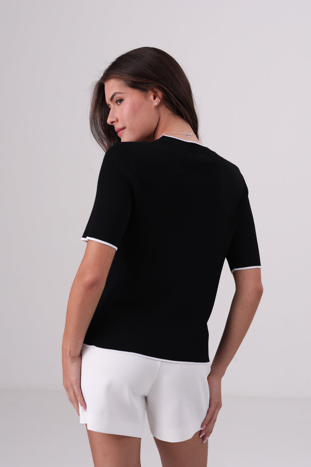 קרדיגן סריג קצר לנשים