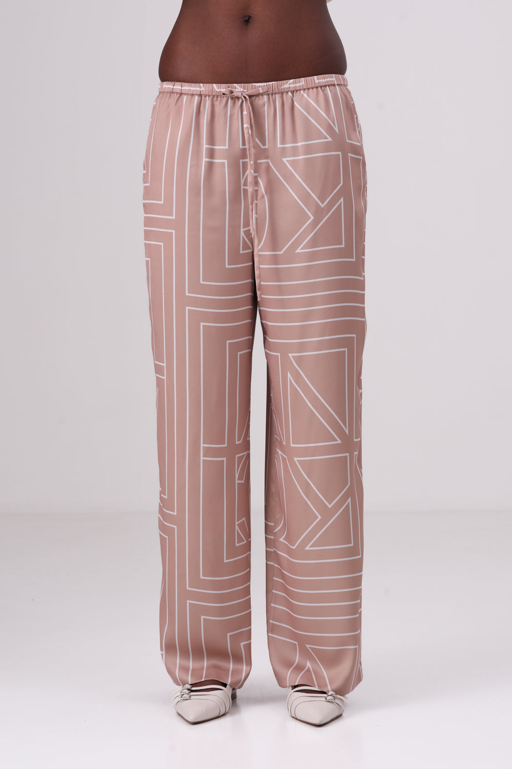 מכנס ארוך עם הדפס לוגו