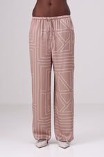 מכנס ארוך עם הדפס לוגו